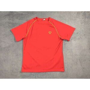 Nike Shirt Adult Mens 2XL XXL Solid Red Sport-Dri Short Sleeve